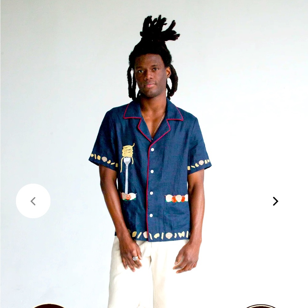 TOMBOLO 'Vongole!' Cabana (Navy)